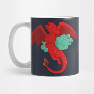 Dragon and Dice Mug